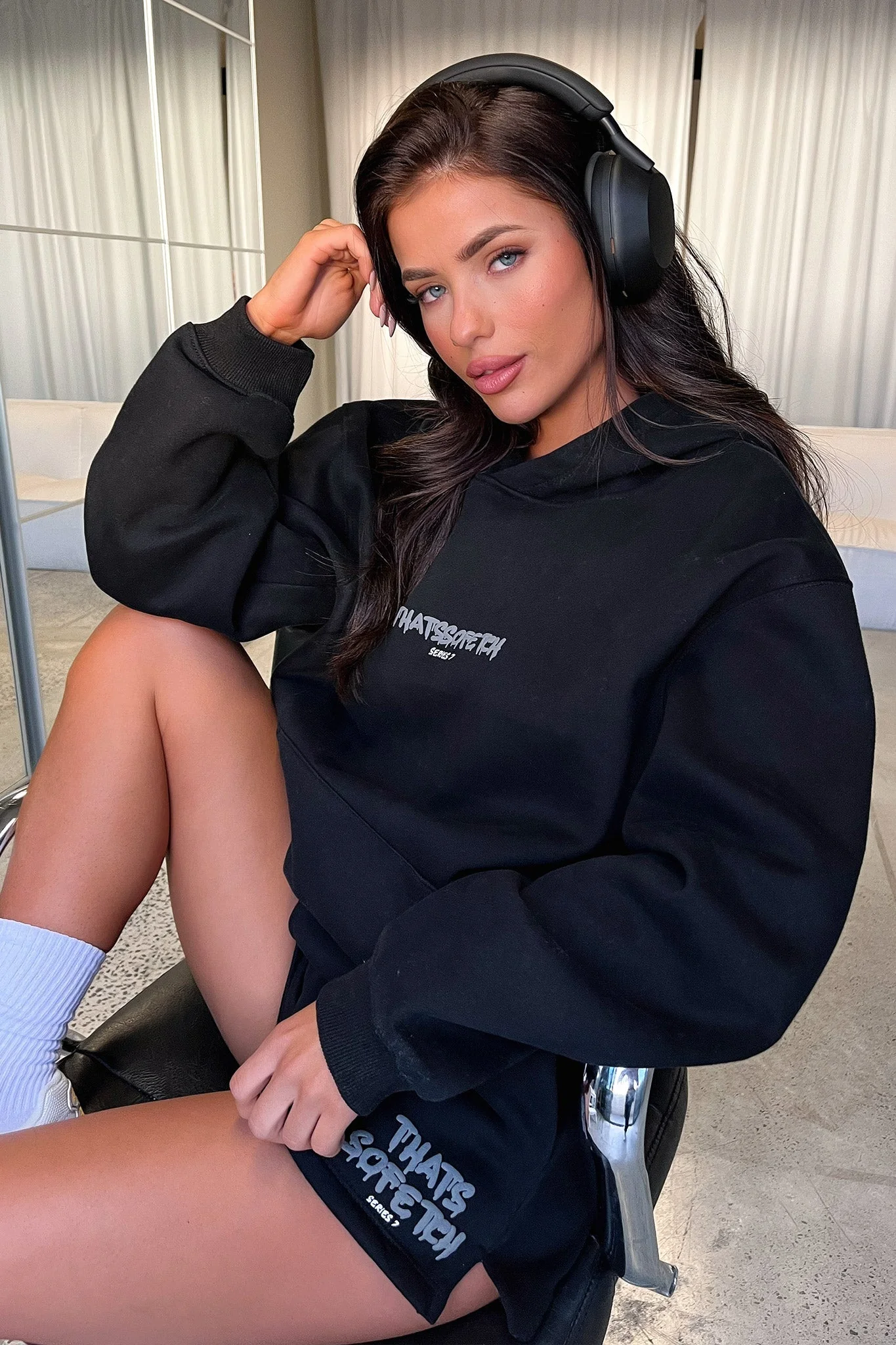 Series 7 Hoodie - Black