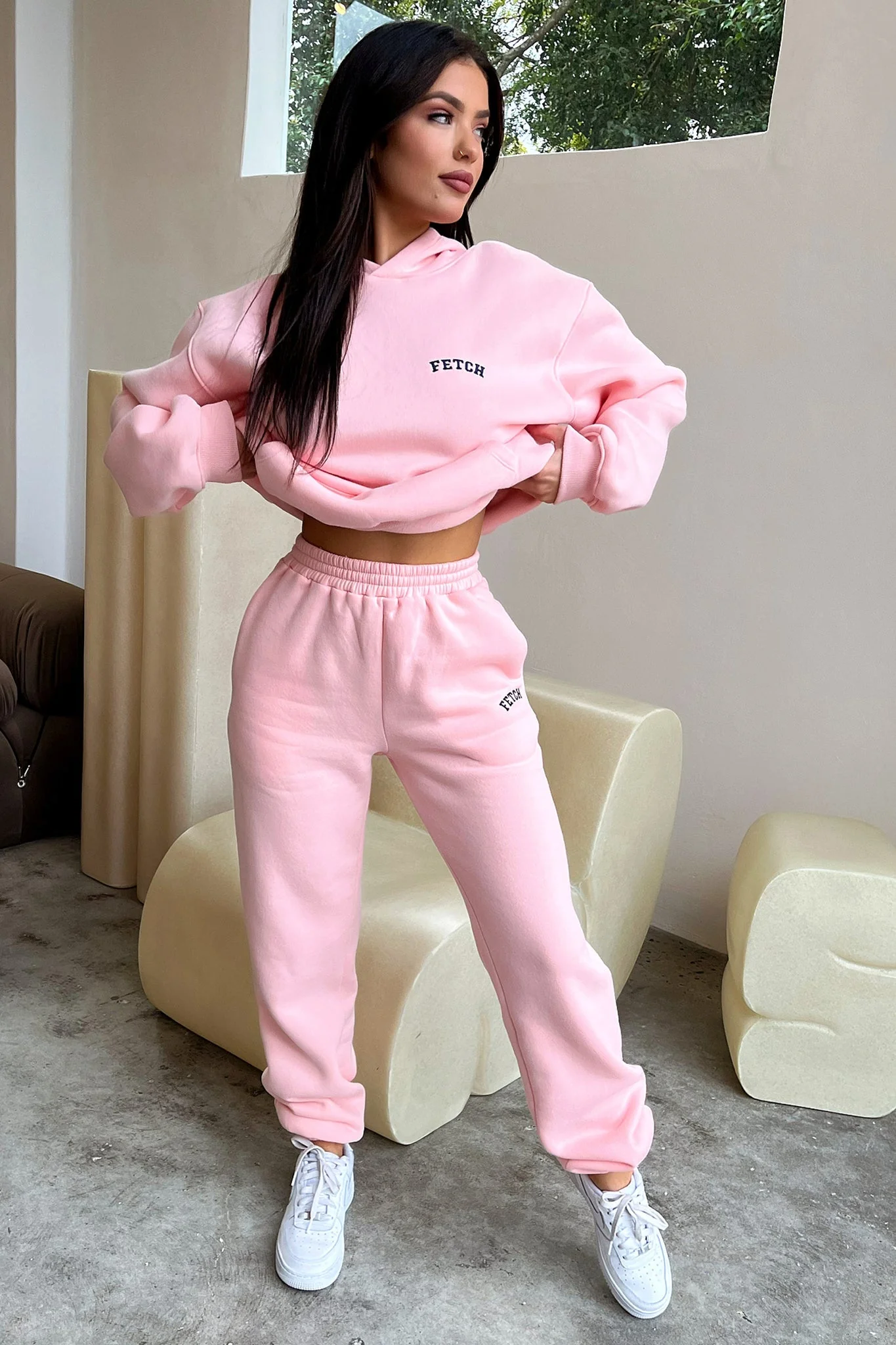 Fetch University Hoodie - Pink