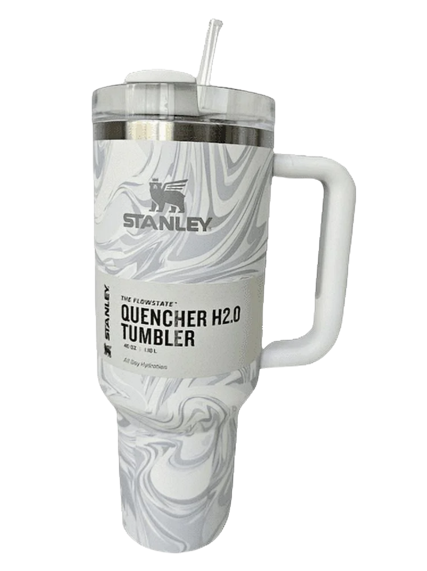 Stanley 30 oz. Quencher H2.0 FlowState Tumbler, Polar Swirl