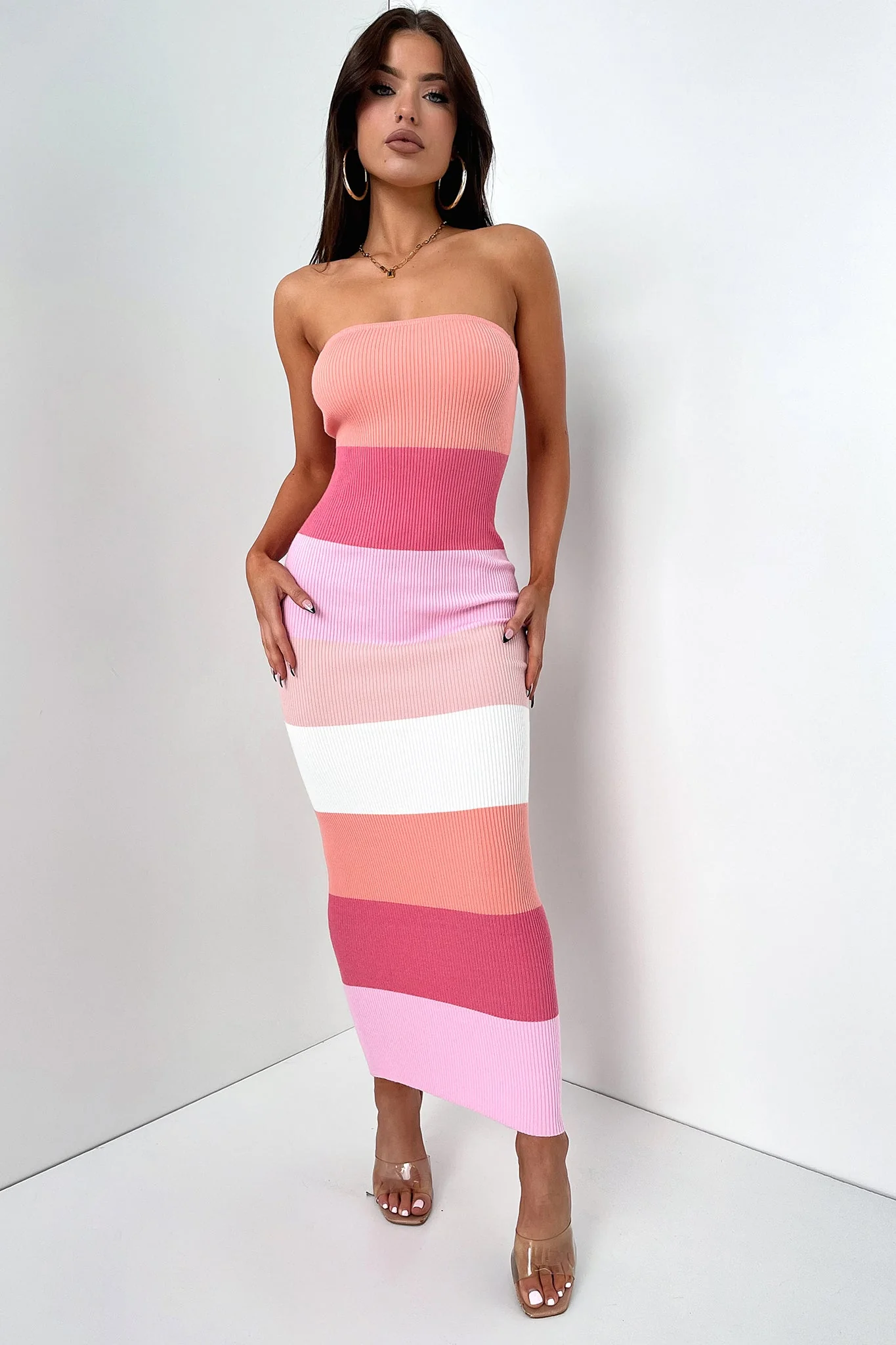 Drake Maxi Dress - Pink