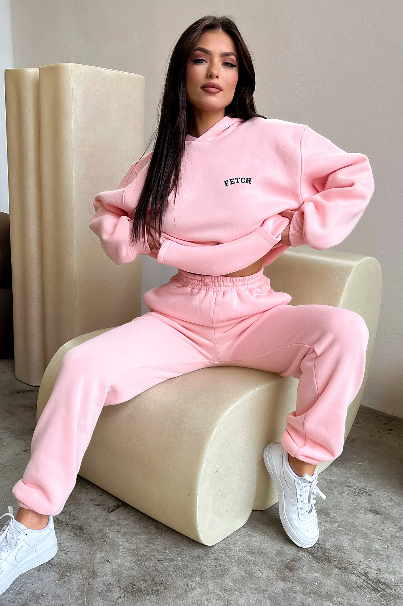 Fetch University Trackies - Pink