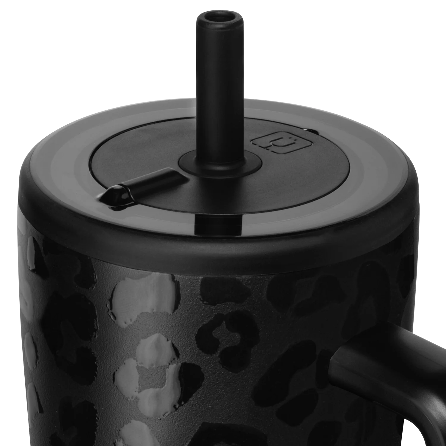 Black Leopard Print Insulated Mug Era 40oz
