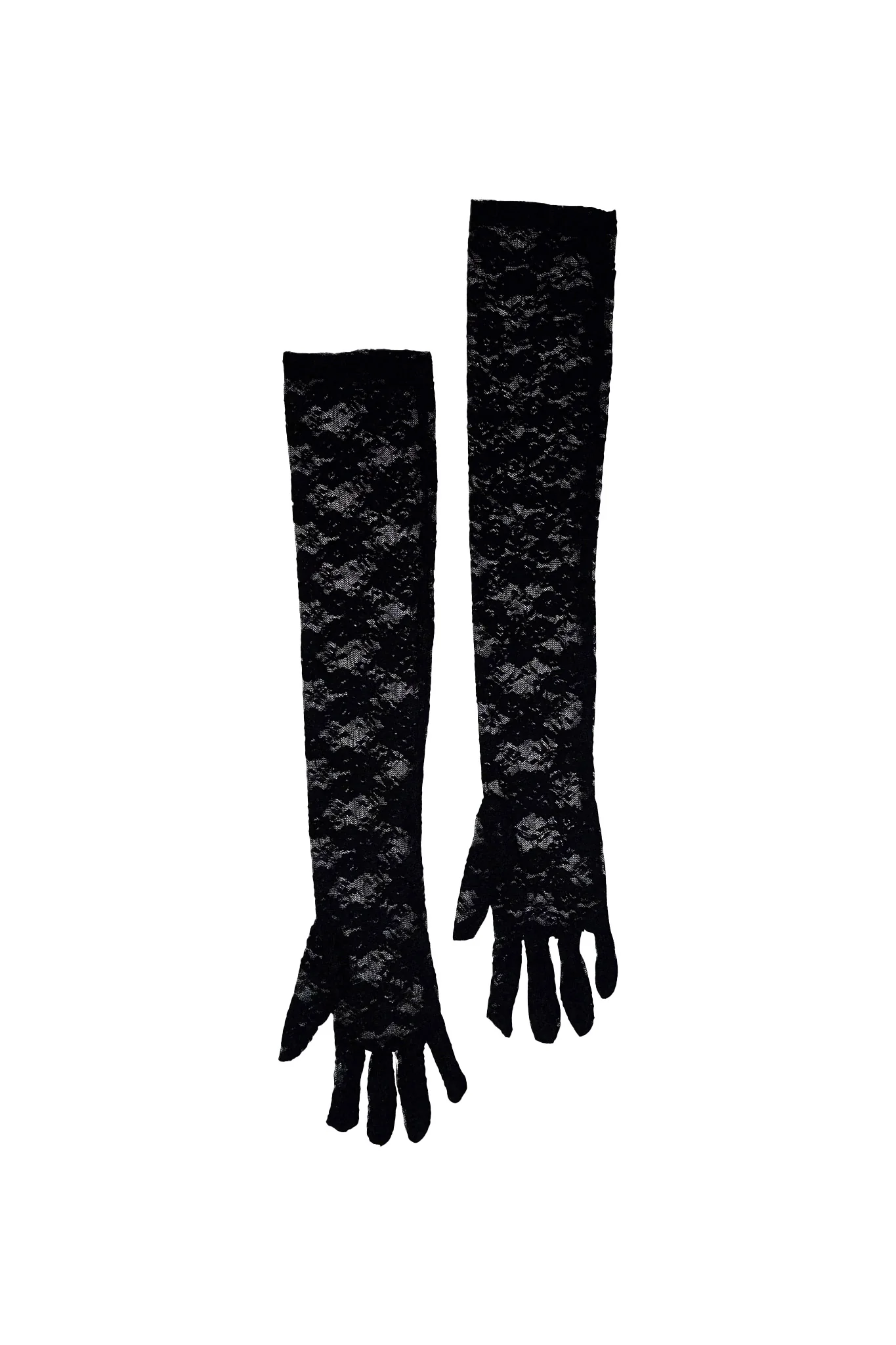 Immortal Lace Gloves - Black