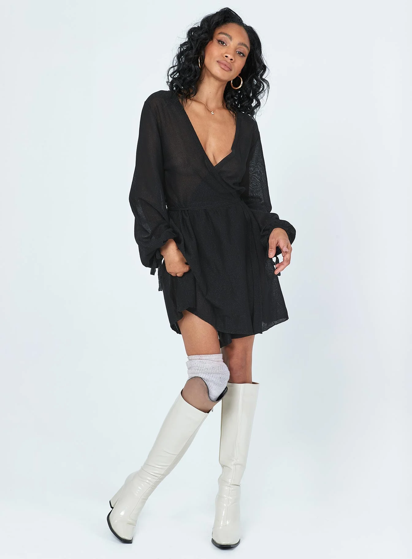 Chiara Mini Dress Black