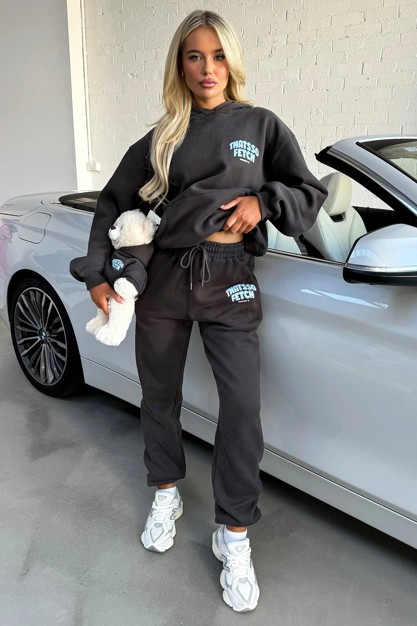 Series 5 Hoodie - Charcoal/Blue